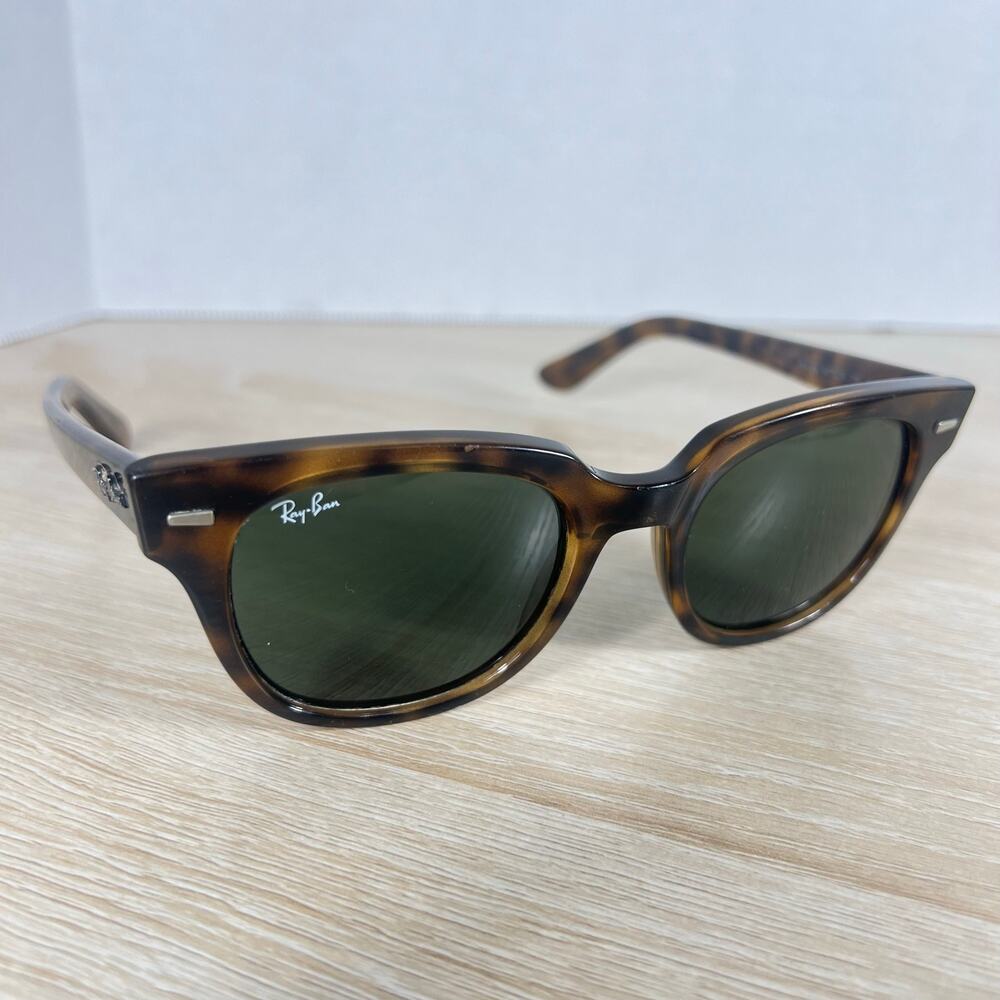 Ray-Ban RB4168 Meteor 710 Sunglasses Tortoise Shell READ DESC Italy